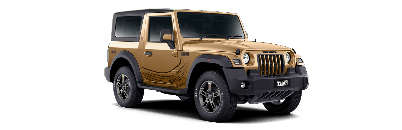 Mahindra Thar self drive jeep for rent in Margao and Vasco Goa